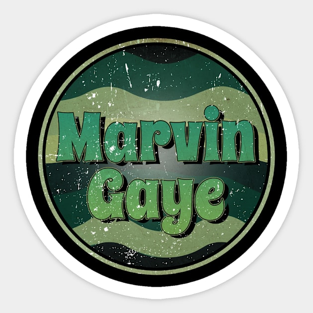 Thanksgiving Marvin Name Vintage Styles Camping 70s 80s 90s Sticker by Gorilla Animal